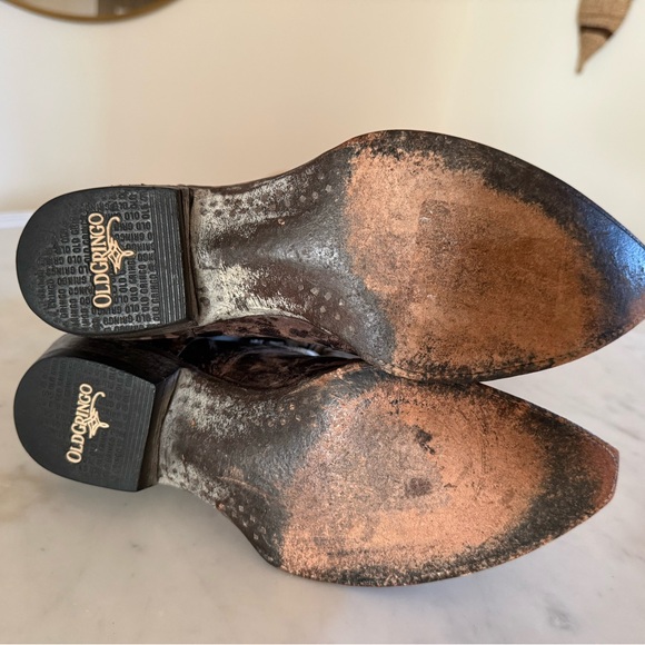 Old Gringo Leather Cowgirl Boots size 9 - Picture 6 of 8